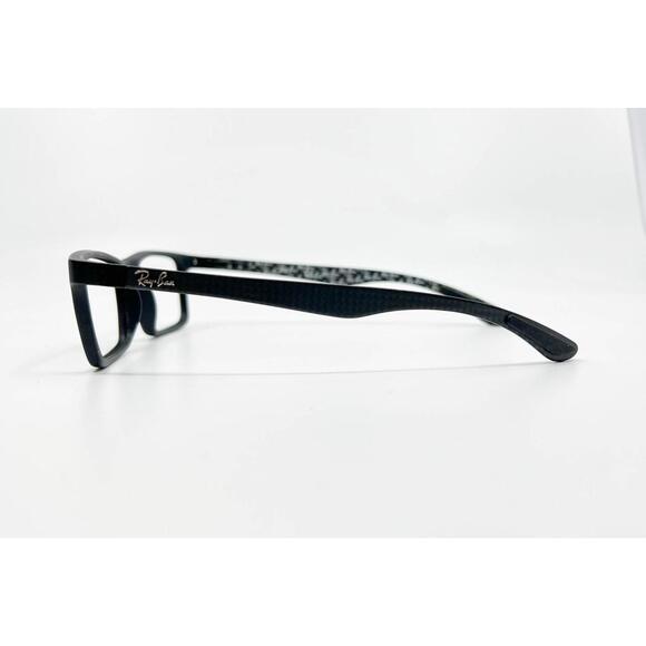 Ray-Ban Eyeglasses RB8901 5263 Matte Black Carbon Fiber 53-17-145 19284 - Picture 3 of 7